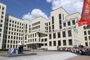 В телеге сегодня. «Речь Лукашенко на митинге перед сторонниками — это провал»